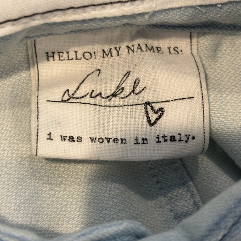 Frank & Eileen‎ Luke Shirt Chambray Button Up Men’s Small Blue - Picture 5 of 16